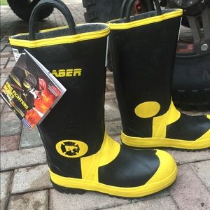 Firefighter 👩‍🚒 bunker boots
